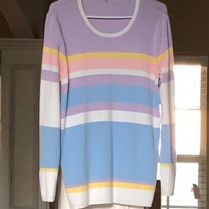 Calvin Klein Multi Stripe Sweater